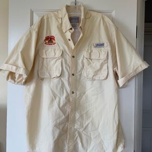 Men’s XL Yellow Safari Shirt by Bimini Bay